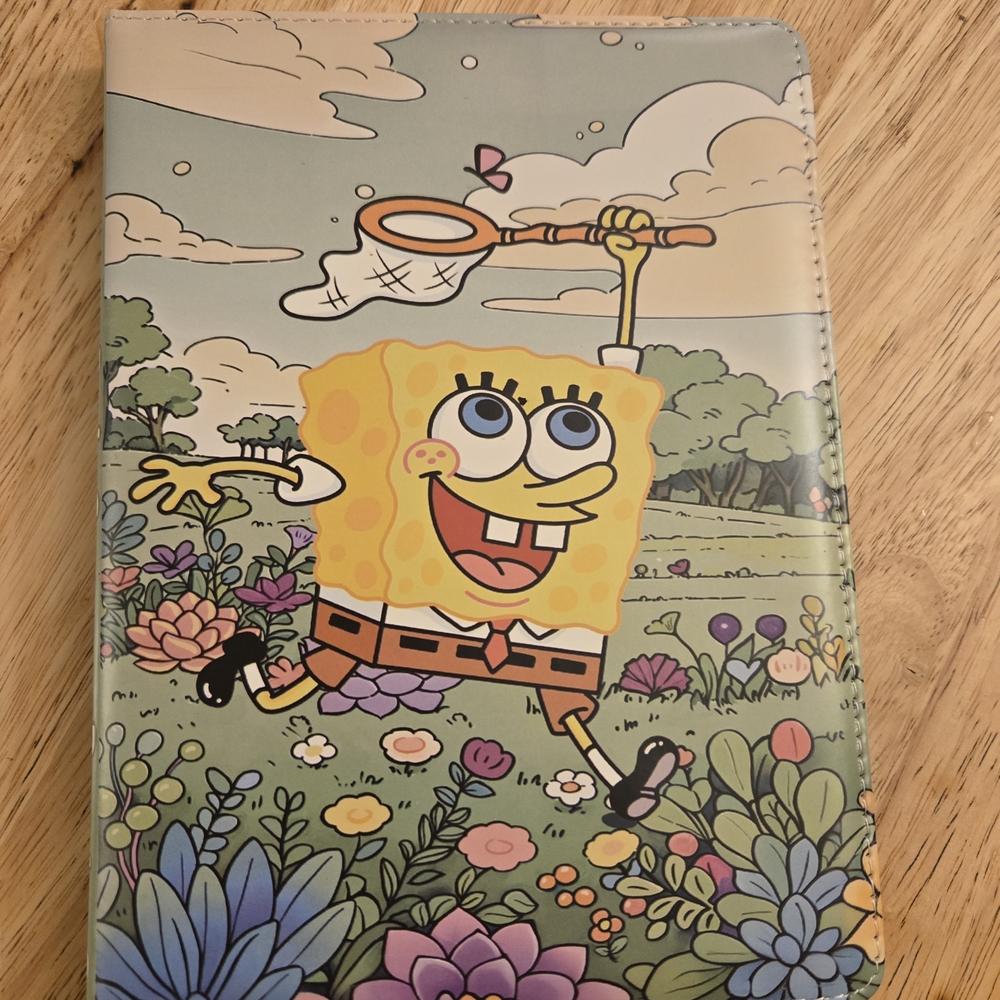 SpongeBob SquarePants Yellow and Blue Notebook